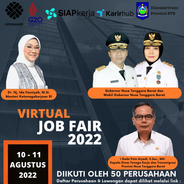 Virtual Job Fair NTB 2022