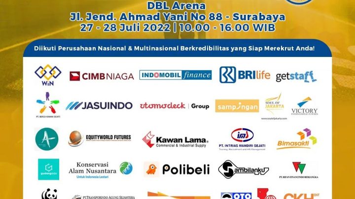Mega Career Expo 2022 Surabaya – Juli 2022