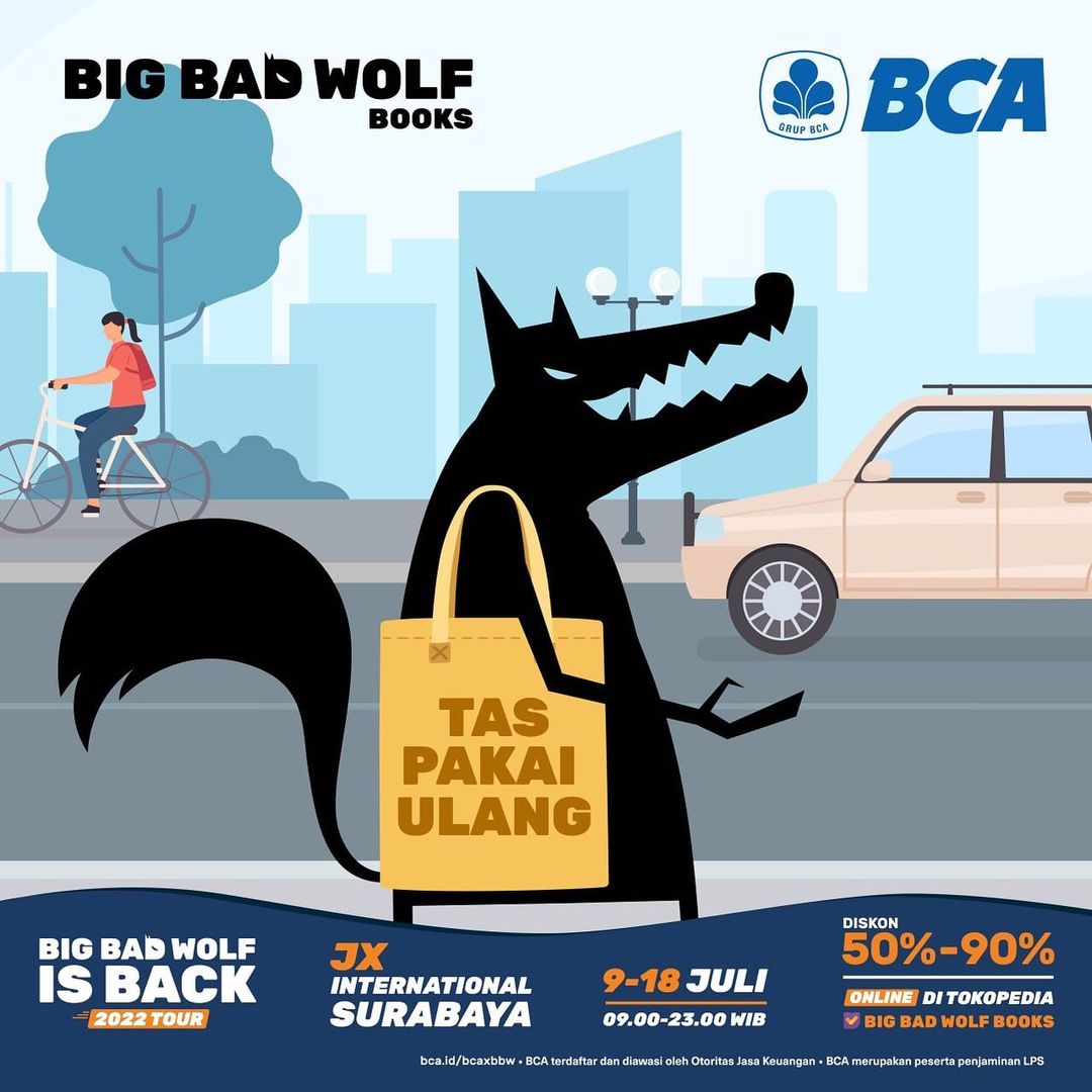 Big Bad Wolf Book Sale 2022 - Surabaya