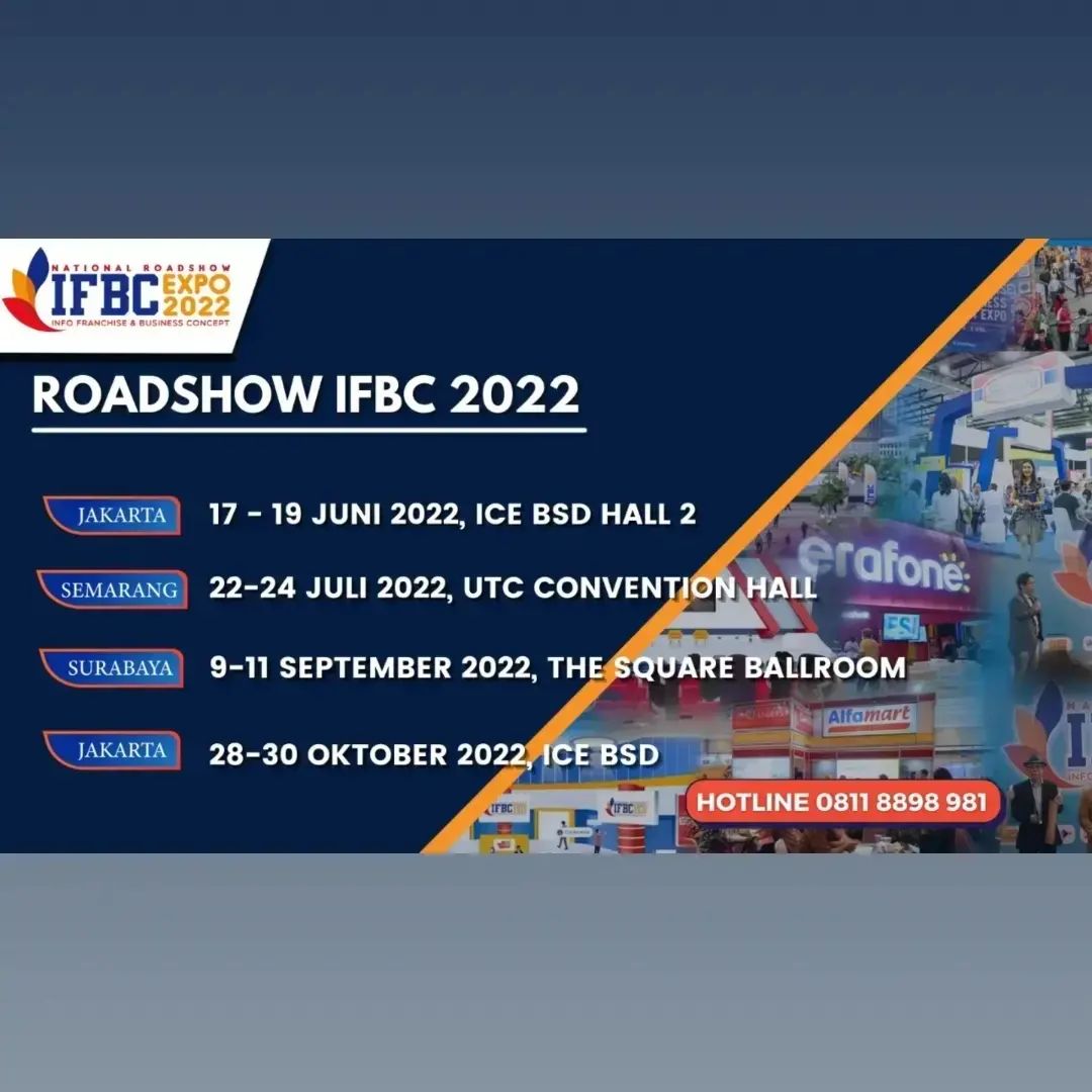 Roadshow IFBC (Info Franchise & Business Concept) 2022