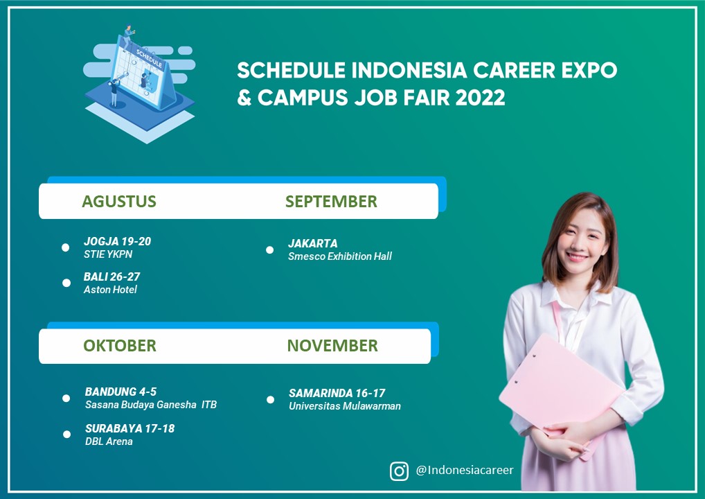 Jadwal JobFair 2022 - Indonesia Career Expo