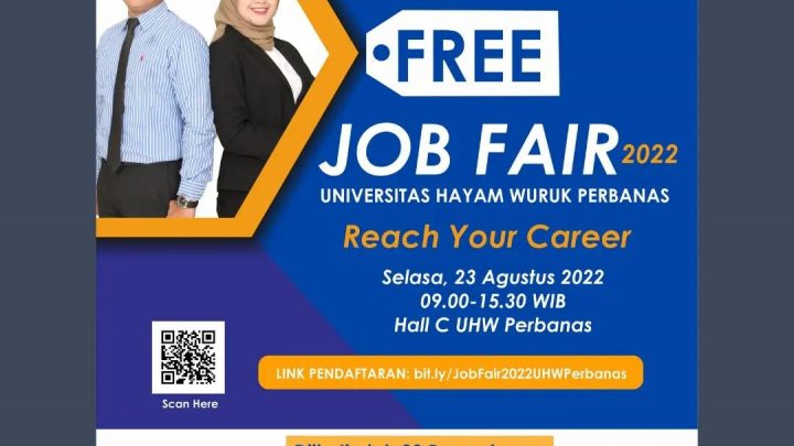 Universitas Hayam Wuruk Perbanas Job Fair 2022 – Surabaya