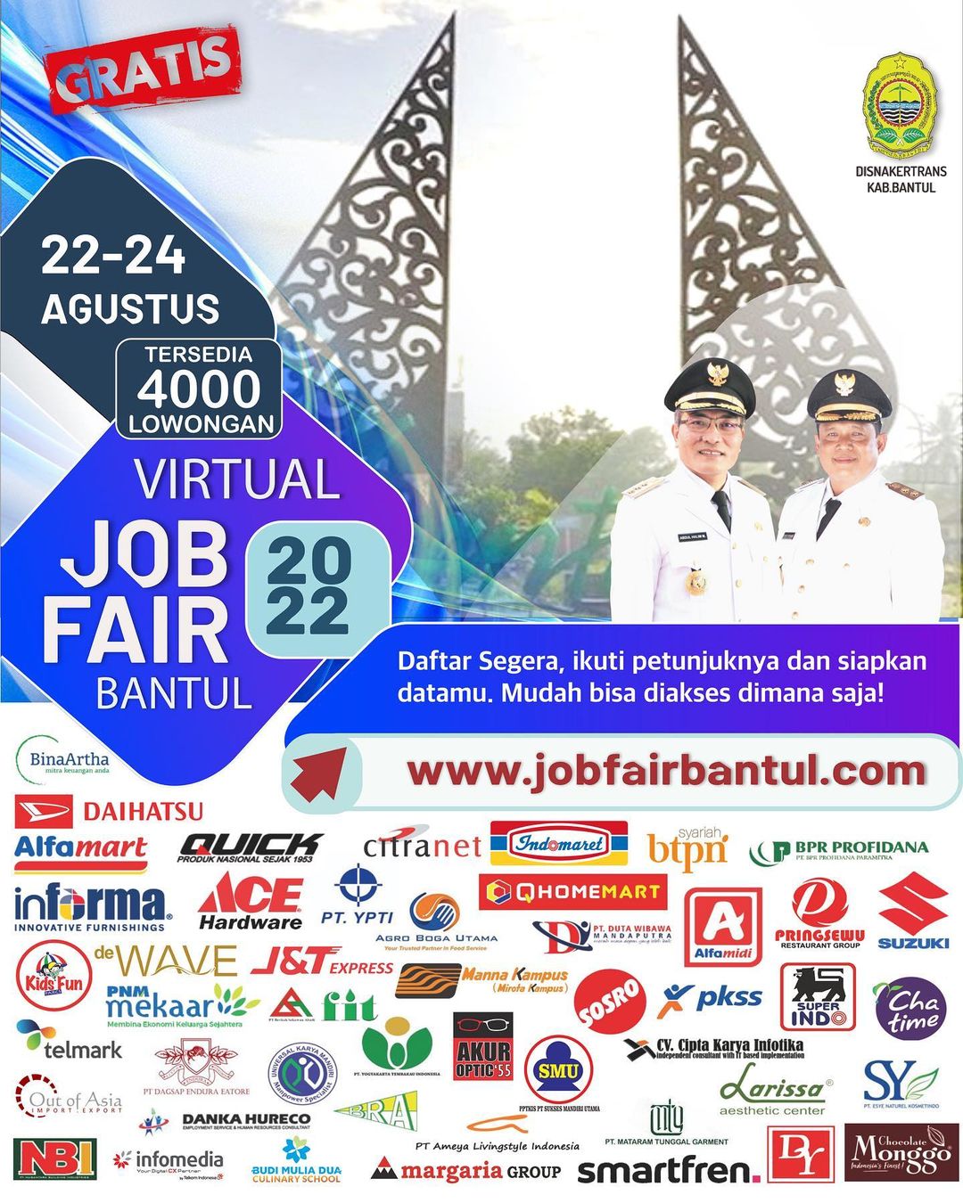 Virtual Job Fair Bantul 2022
