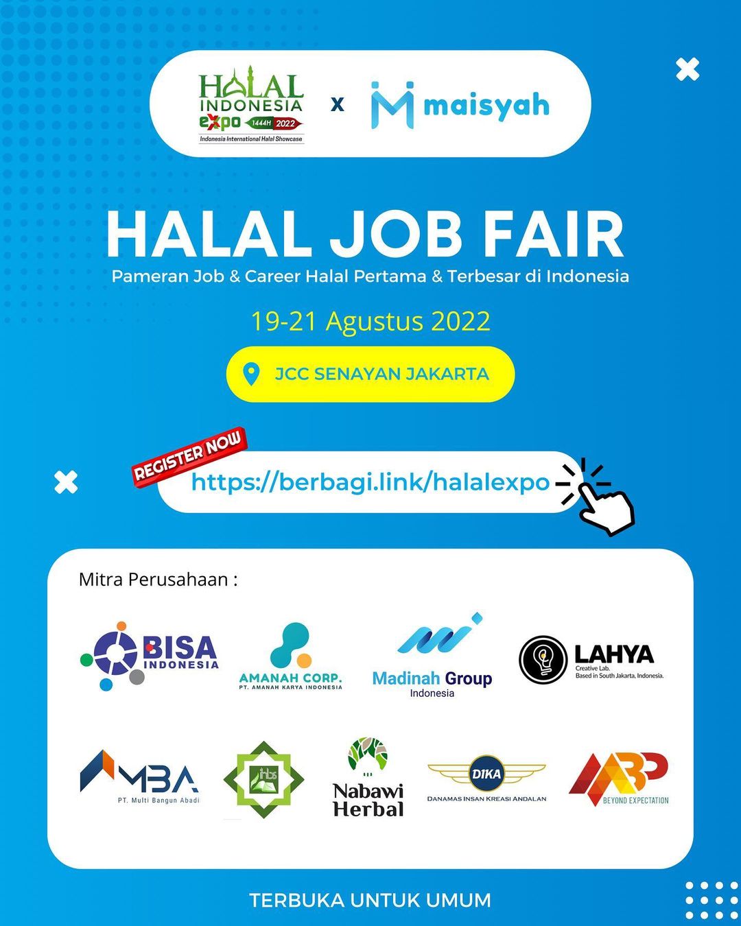 Halal Job Fair - Halal Indonesia Expo 2022