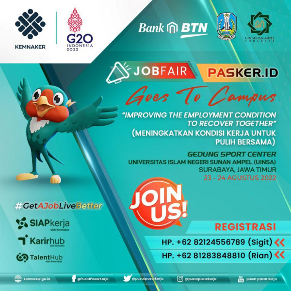 [Job Fair] Pasker ID Goes To Campus - Surabaya