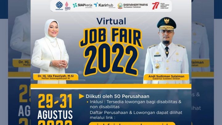 Virtual Job Fair Sulawesi Selatan 2022