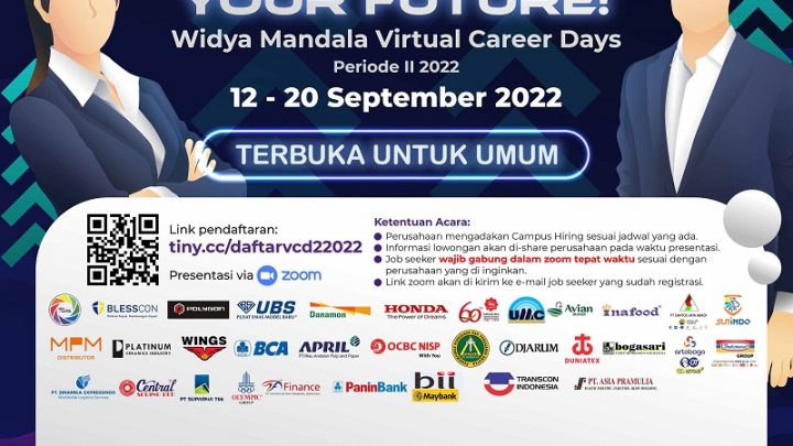 Widya Mandala Virtual Career Days II 2022