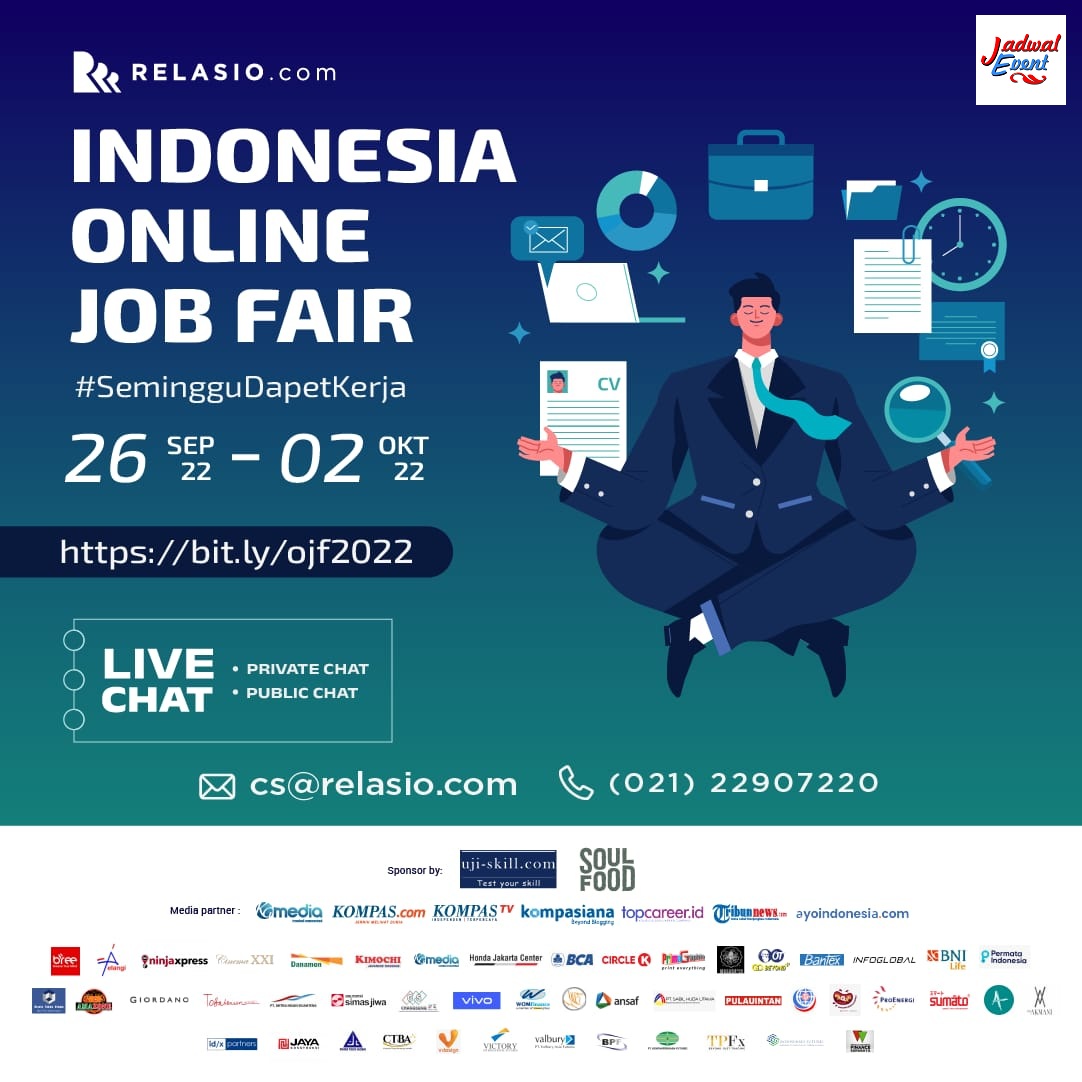 INDONESIA Online Job Fair #seminggudapetkerja 