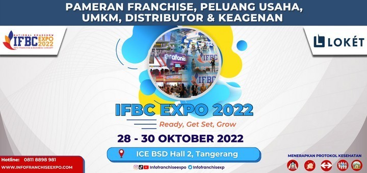 Pameran INFO FRANCHISE & BUSINESS CONCEPT 2022 (IFBC 2022)