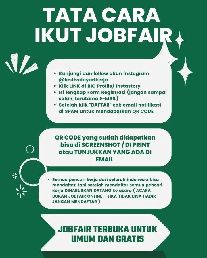 JOBFAIR 2022 SUDINAKERTRANS JAKARTA PUSAT – Jadwal Event, Info Pameran