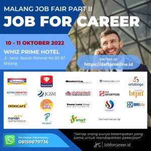 Malang Job Fair “JOB FOR CAREER” Part II