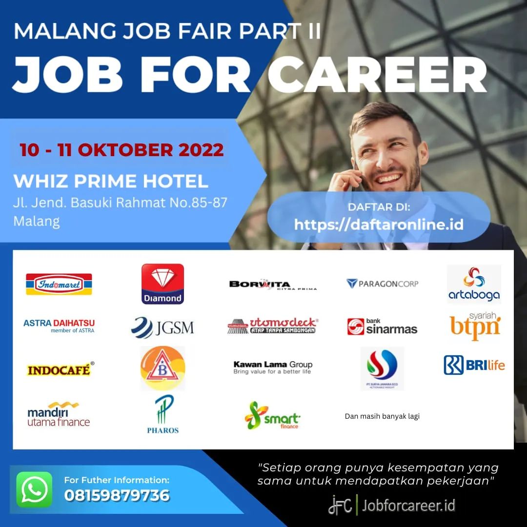 Malang Job Fair "JOB FOR CAREER" Part II