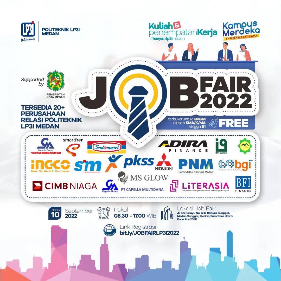 Job Fair Politeknik LP3I Medan 2022