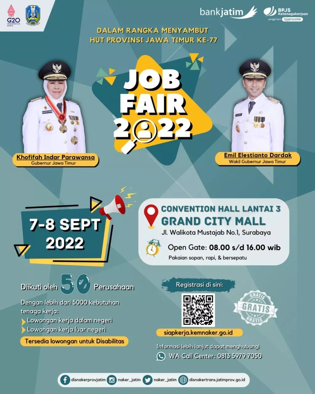 Virtual Job Fair 2022 - Jawa Timur