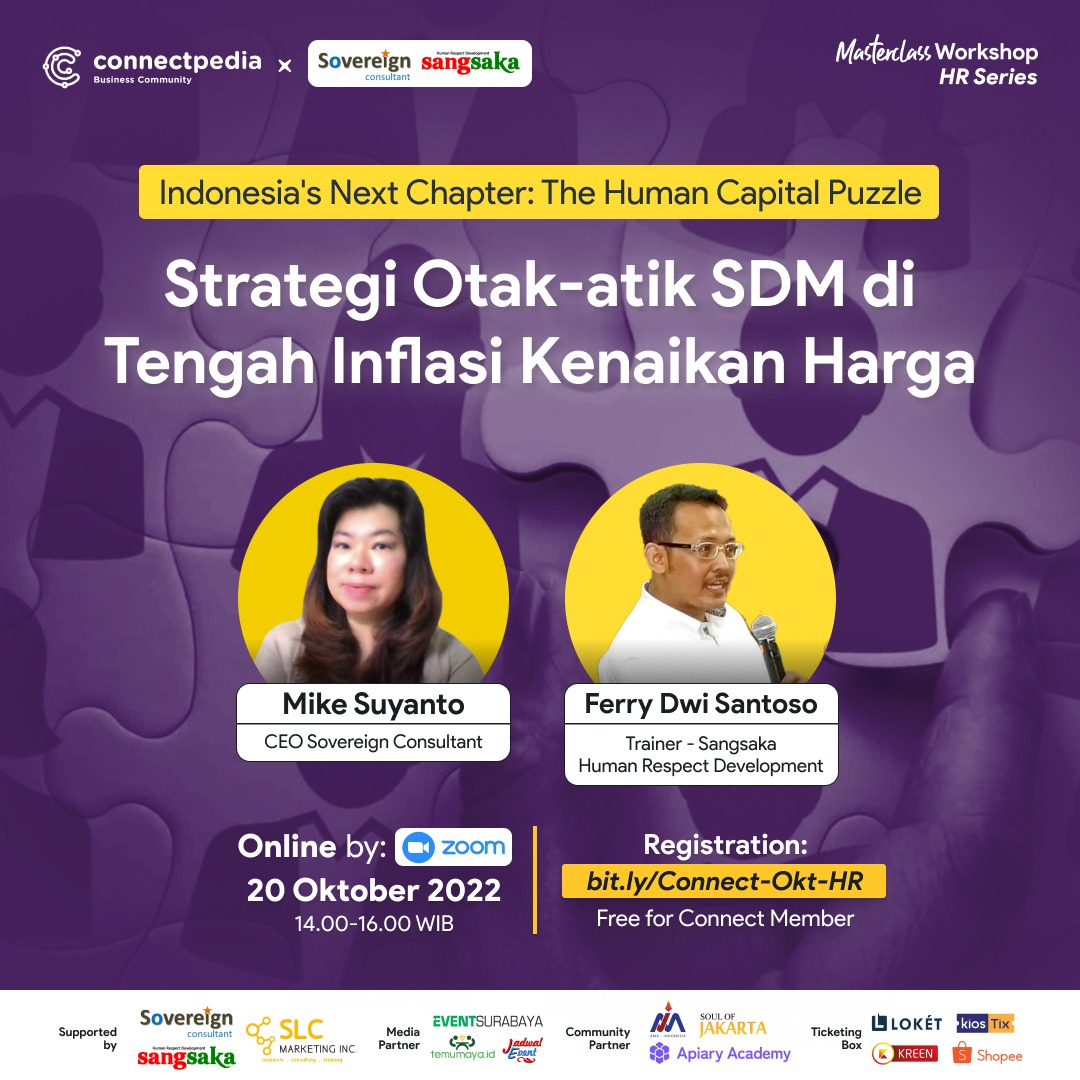 Indonesia's Next Chapter : The Human Capital Puzzle - Strategi Otak-atik SDM di tengah Inflasi Kenaikan Harga