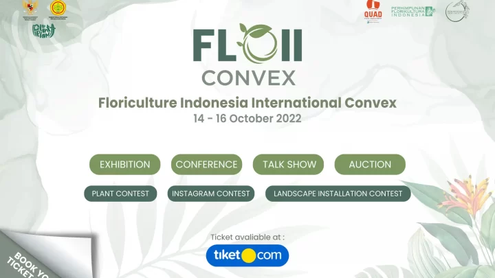 Floriculture Indonesia International (FLOII) Convex 2022