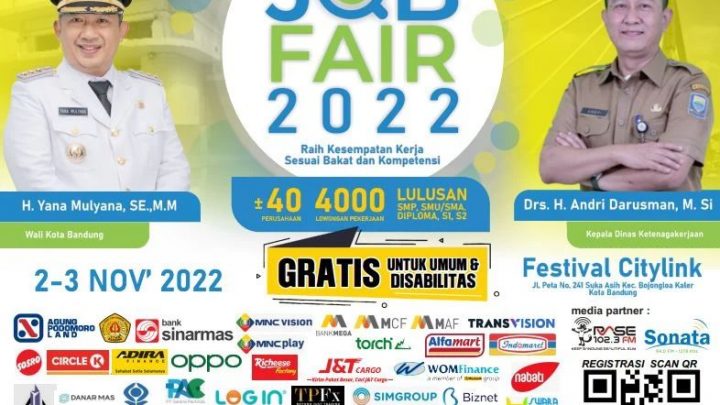 Job Fair Disnaker Bandung – November 2022