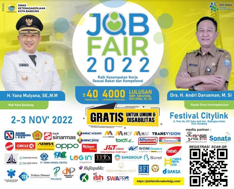 Job Fair Disnaker Bandung - November 2022