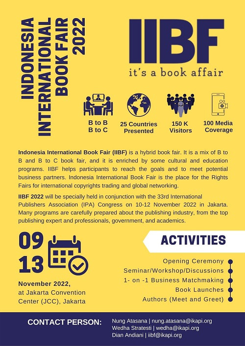 Indonesia International Book Fair 2022