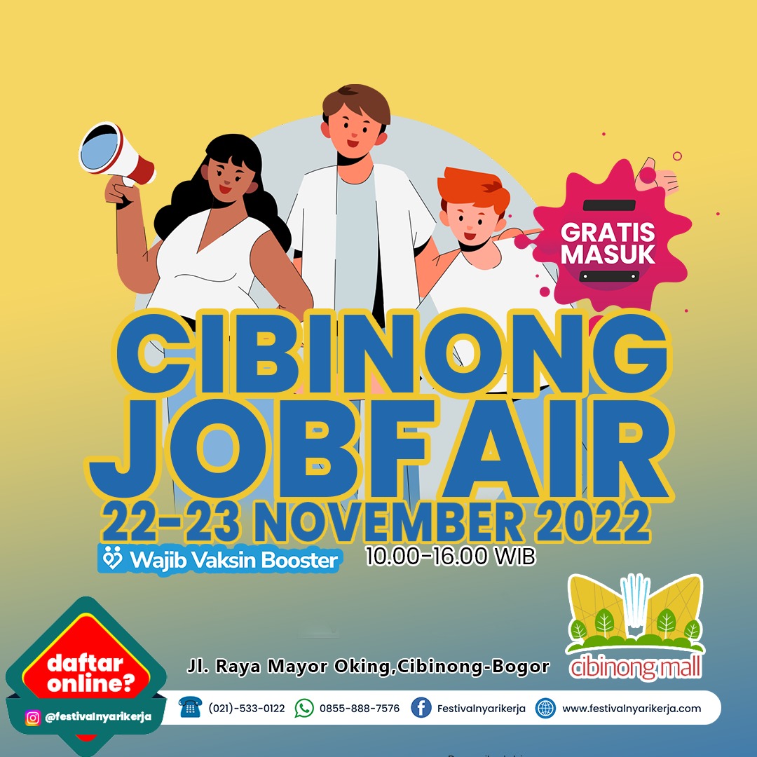 JOBFAIR Cibinong mall (Ex. ITC cibinong) Bogor