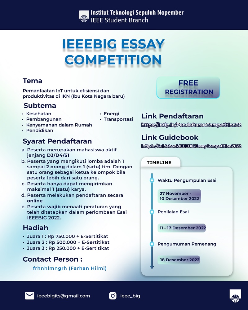IEEE BIG ESSAY COMPETITION