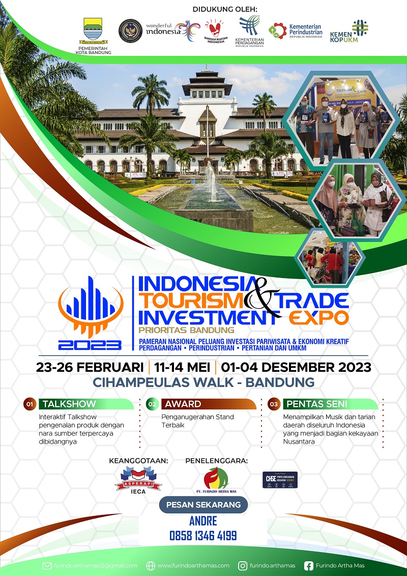 INDONESIA TOURISM & TRADE INVESTMENT EXPO 2023 (BANDUNG)
