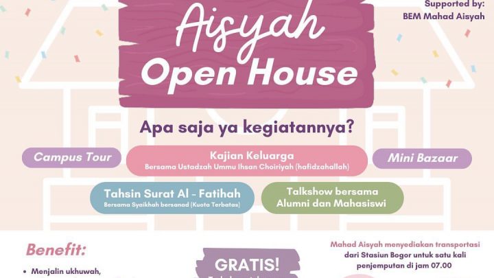 Aisyah Open House 2022