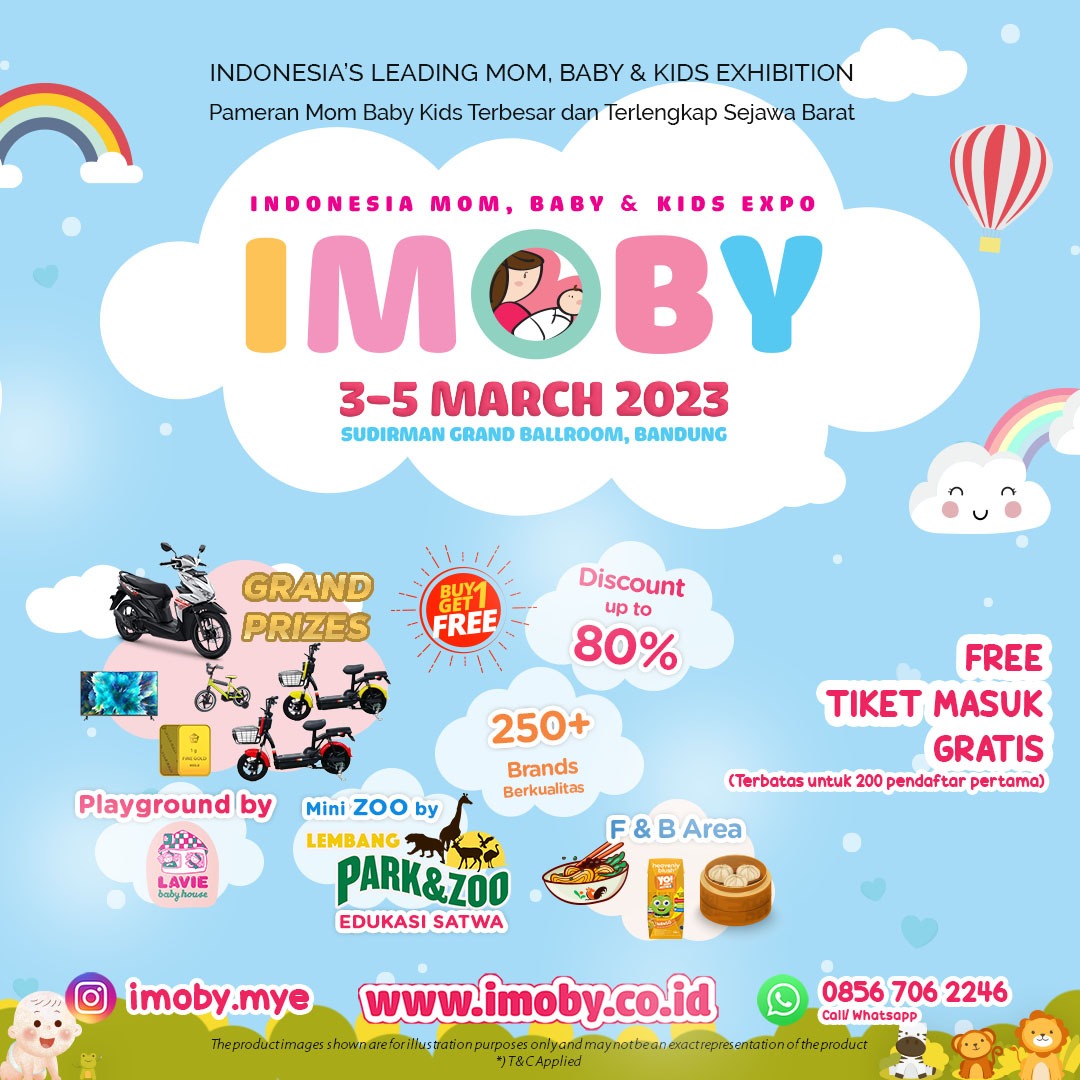 IMOBY Indonesia Mom & Baby, Kids Expo 2023