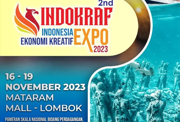 INDONESIA EKONOMI KREATIF EXPO (INDOKRAF EXPO 2023) LOMBOK