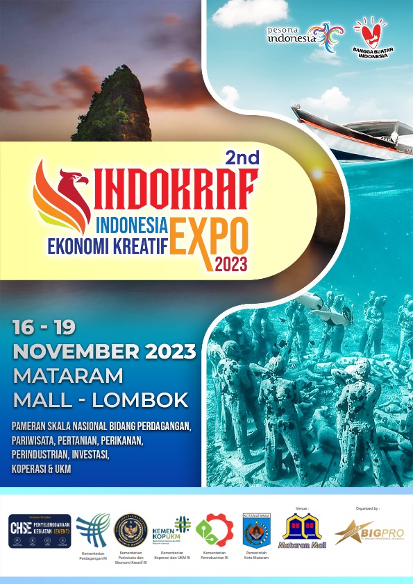 INDONESIA EKONOMI KREATIF EXPO (INDOKRAF EXPO 2023) LOMBOK