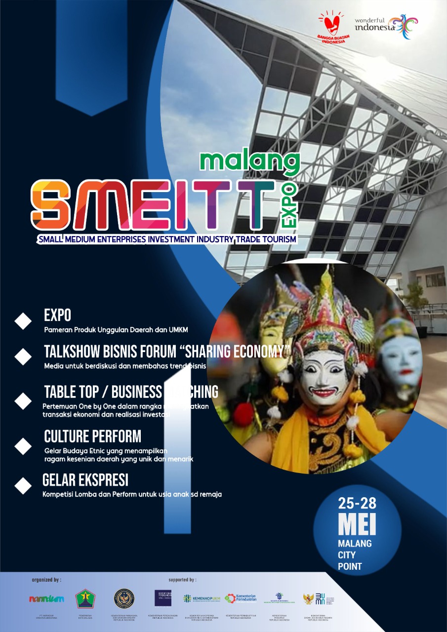 MALANG SMEITT EXPO 2023 (Pameran Pariwisata, UMKM, Perdagangan, Pertanian dan Potensi Daerah)