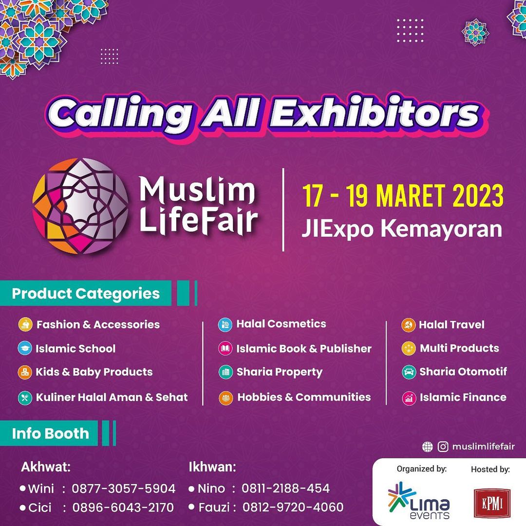 Pameran Muslim LifeFair 2023 - Jakarta