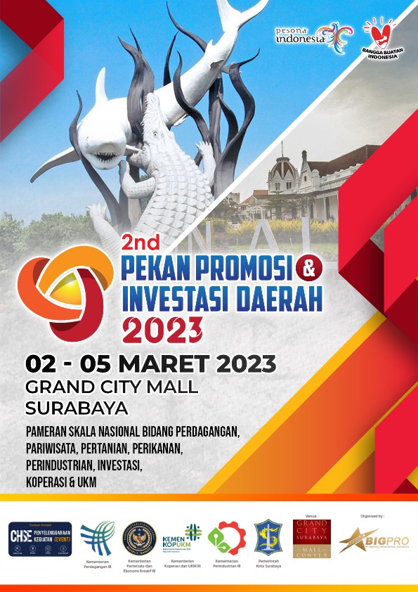 PEKAN PROMOSI & INVESTASI DAERAH 2023 - SURABAYA
