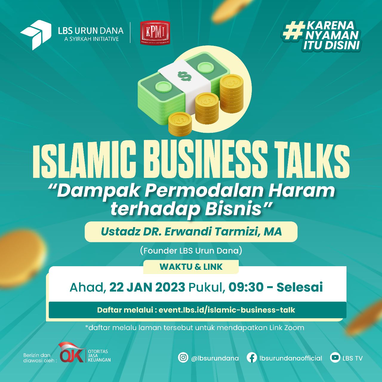 Islamic Business Talks - Dampak Permodalan Haram terhadap Bisnis