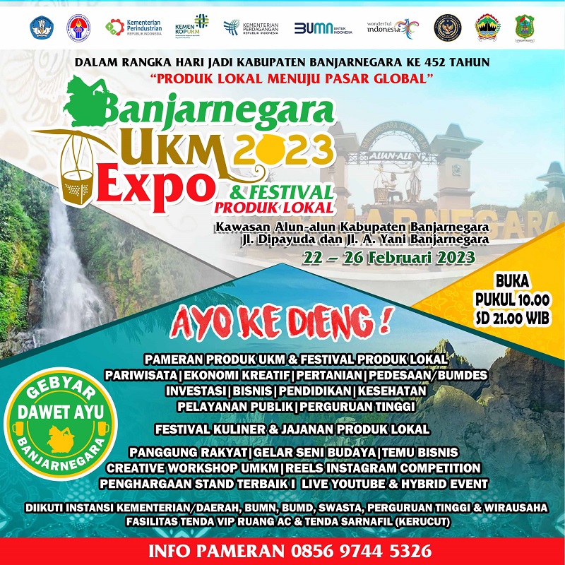 BANJARNEGARA UKM EXPO & FESTIVAL PRODUK LOKAL 2023