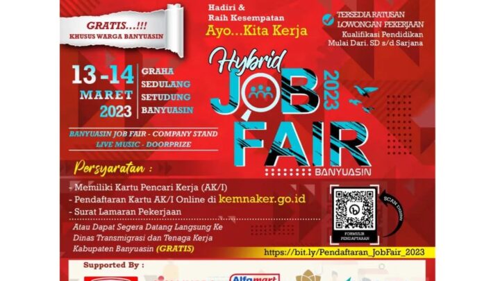 Hybrid Job Fair 2023 Banyuasin