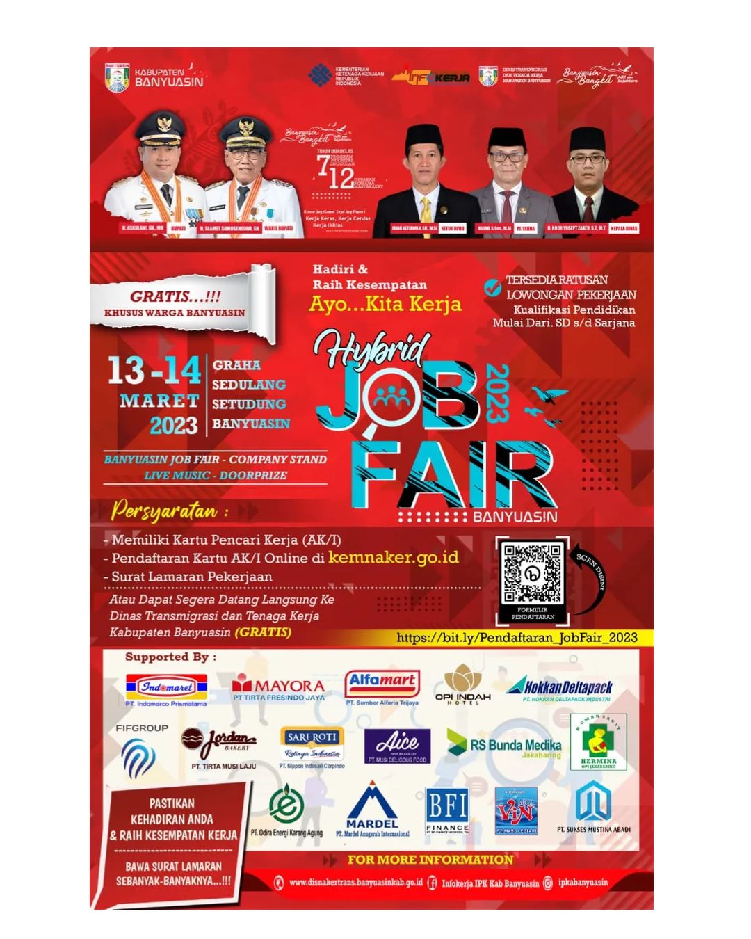 Hybrid Job Fair 2023 Banyuasin