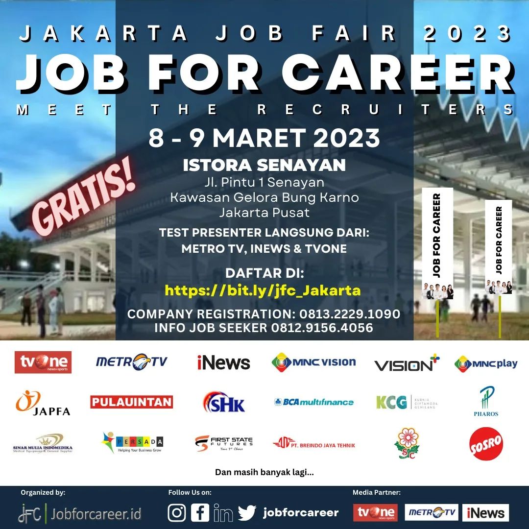 Job Fair Jakarta – Jadwal Event, Info Pameran, Acara & Promo Terbaru