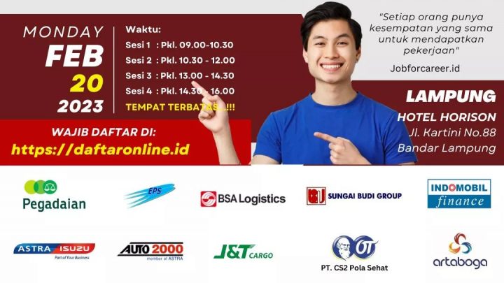 Lampung Job Fair 2023 – Job For Career