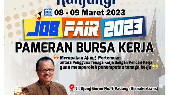 Pameran Bursa Kerja – Job Fair Padang – Maret 2023