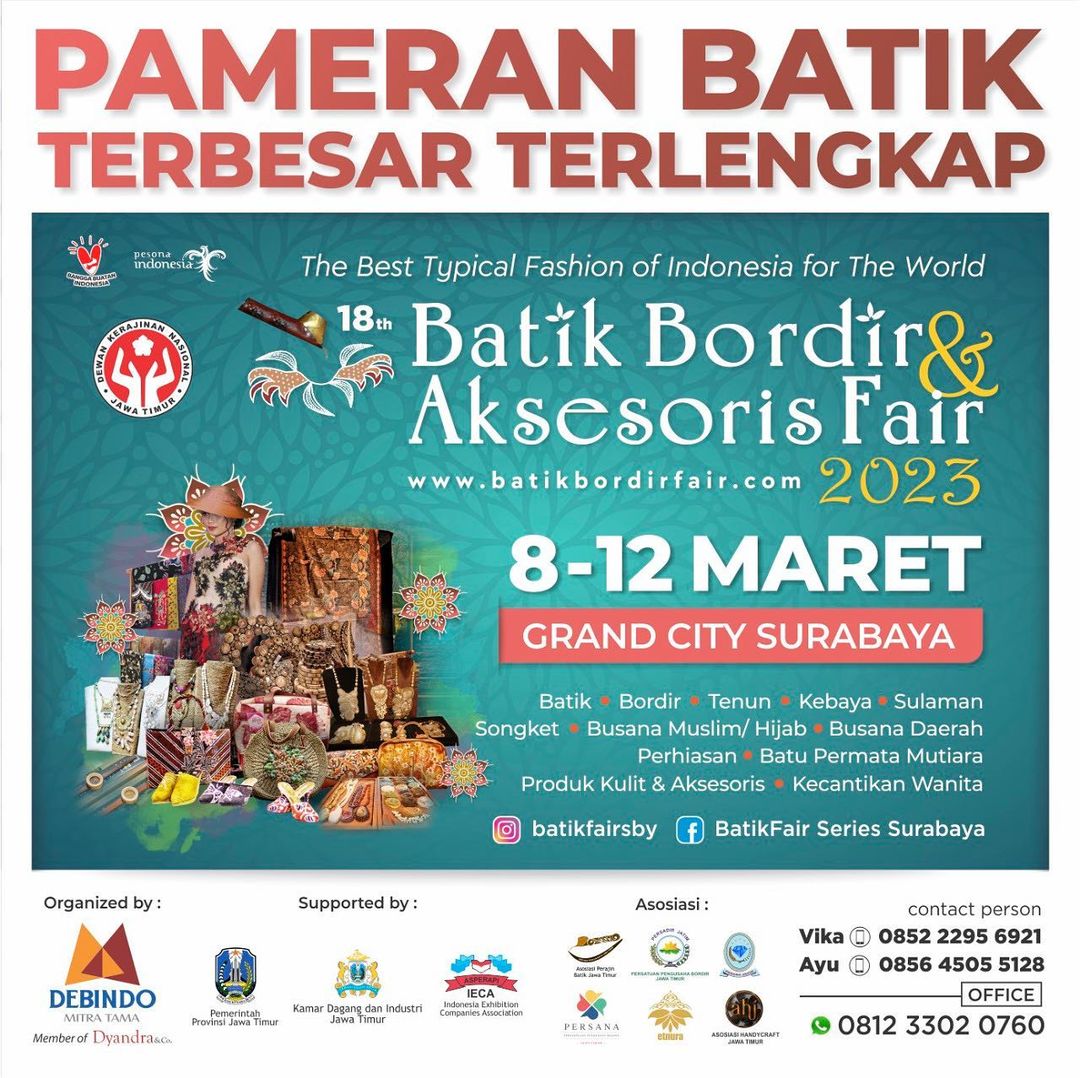 Batik Bordir & Accessories Fair 2023