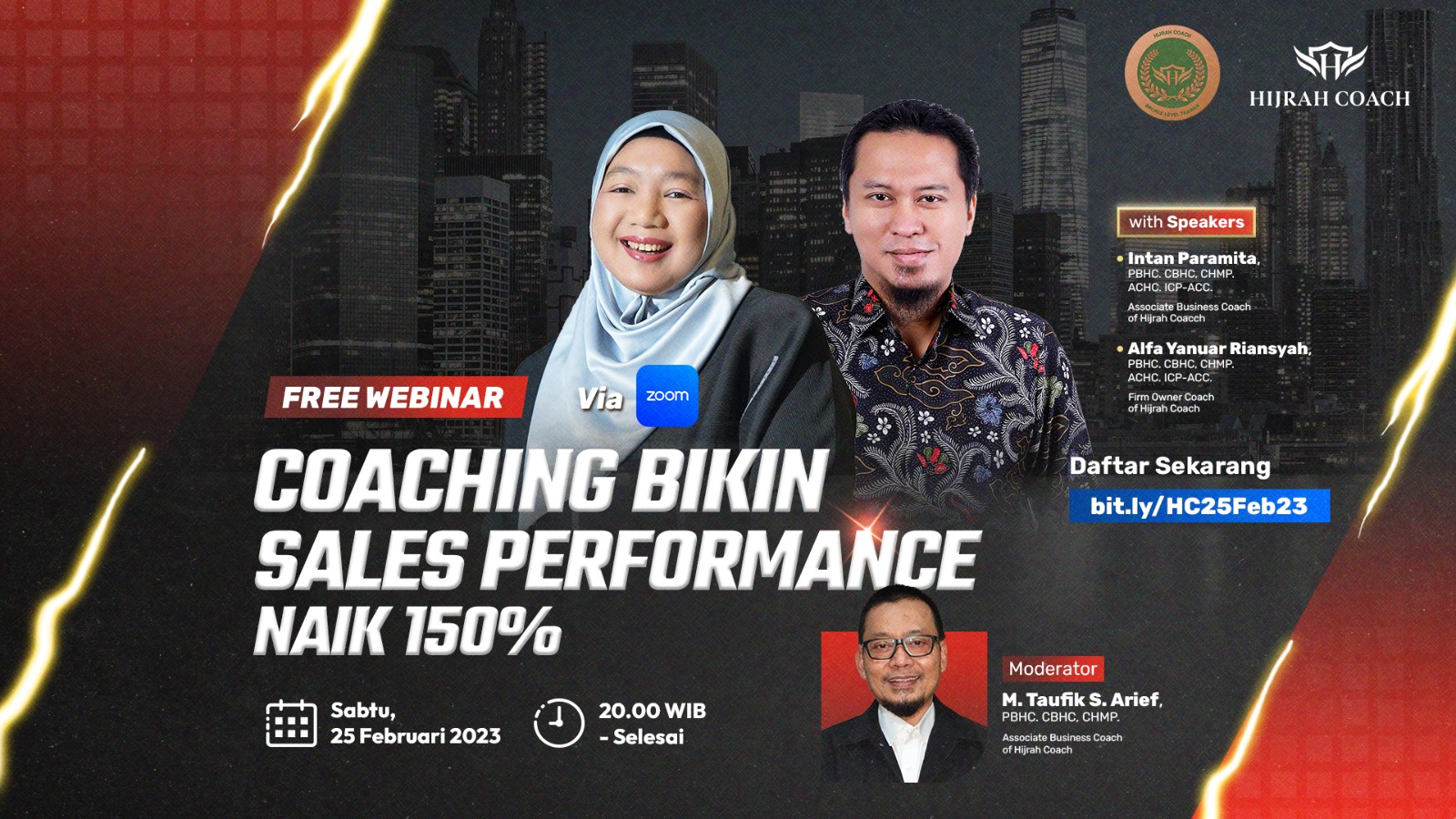 [Free Webinar] Coaching Bikin Sales Performance Naik 150%