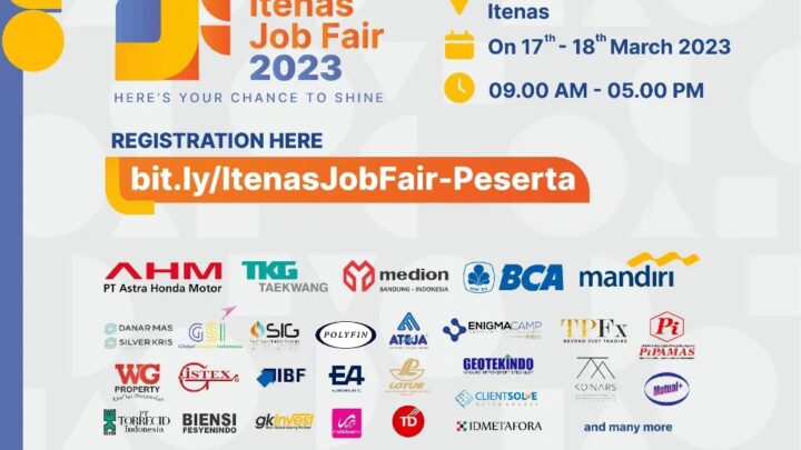 ITENAS JOB FAIR 2023: Here’s Your Chance To Shine!