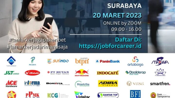 Virtual Job Fair – Job For Career Surabaya