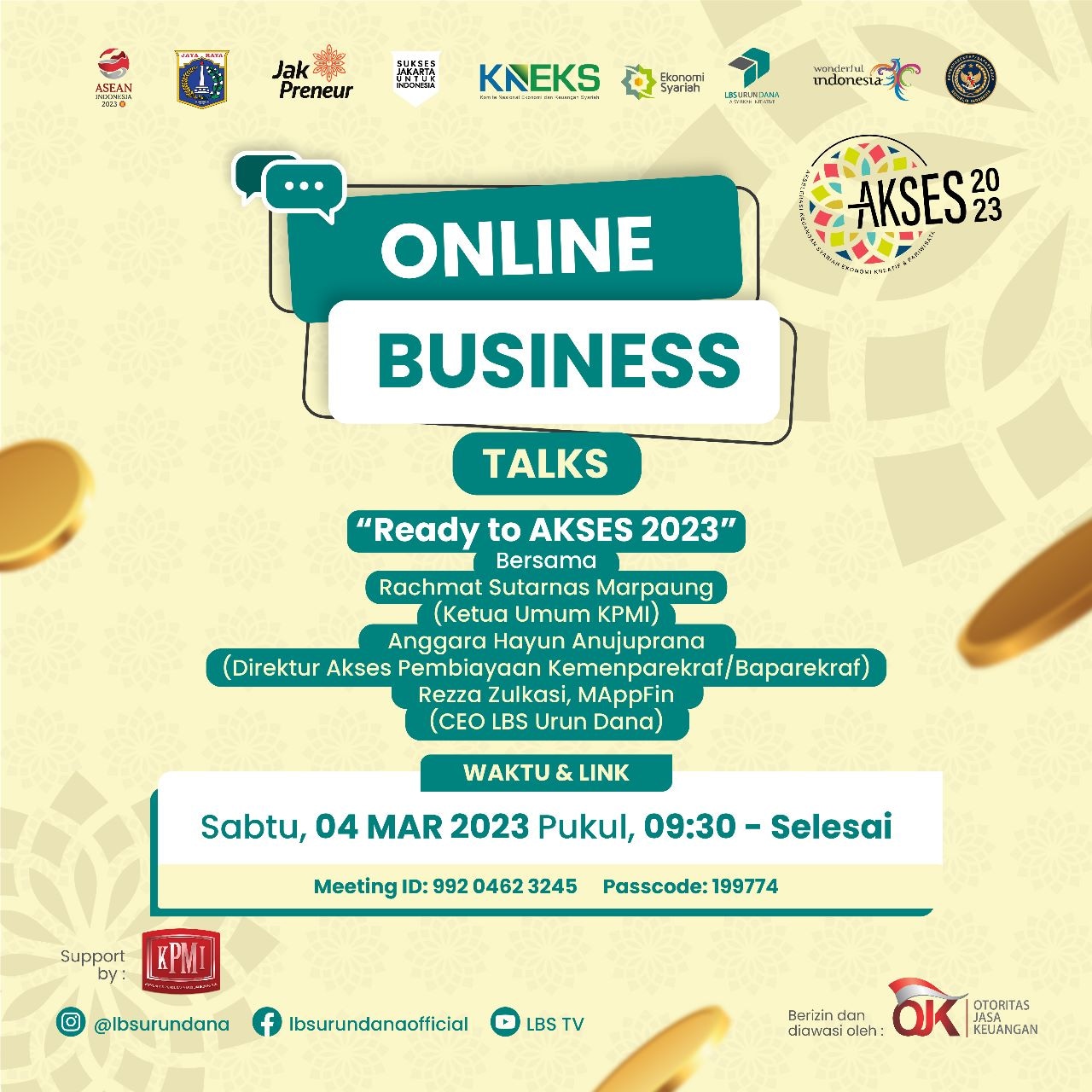 Online Business Talk KPMI - Ready to AKSES 2023!
