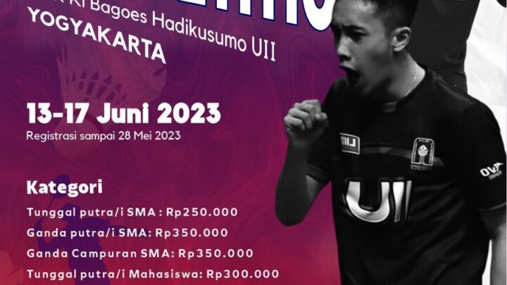 UII’s Badminton Competition National 2023
