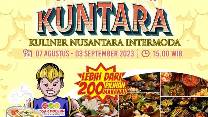 Kuntara “Kuliner Nusantara Intermoda”