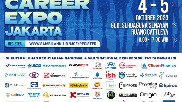 Jadwal Event Mega Career Expo 2023