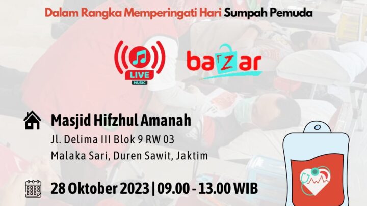 Sedarah Vol4 (Semangat Donor Darah) – Dalam rangka hari Sumpah Pemuda 2023