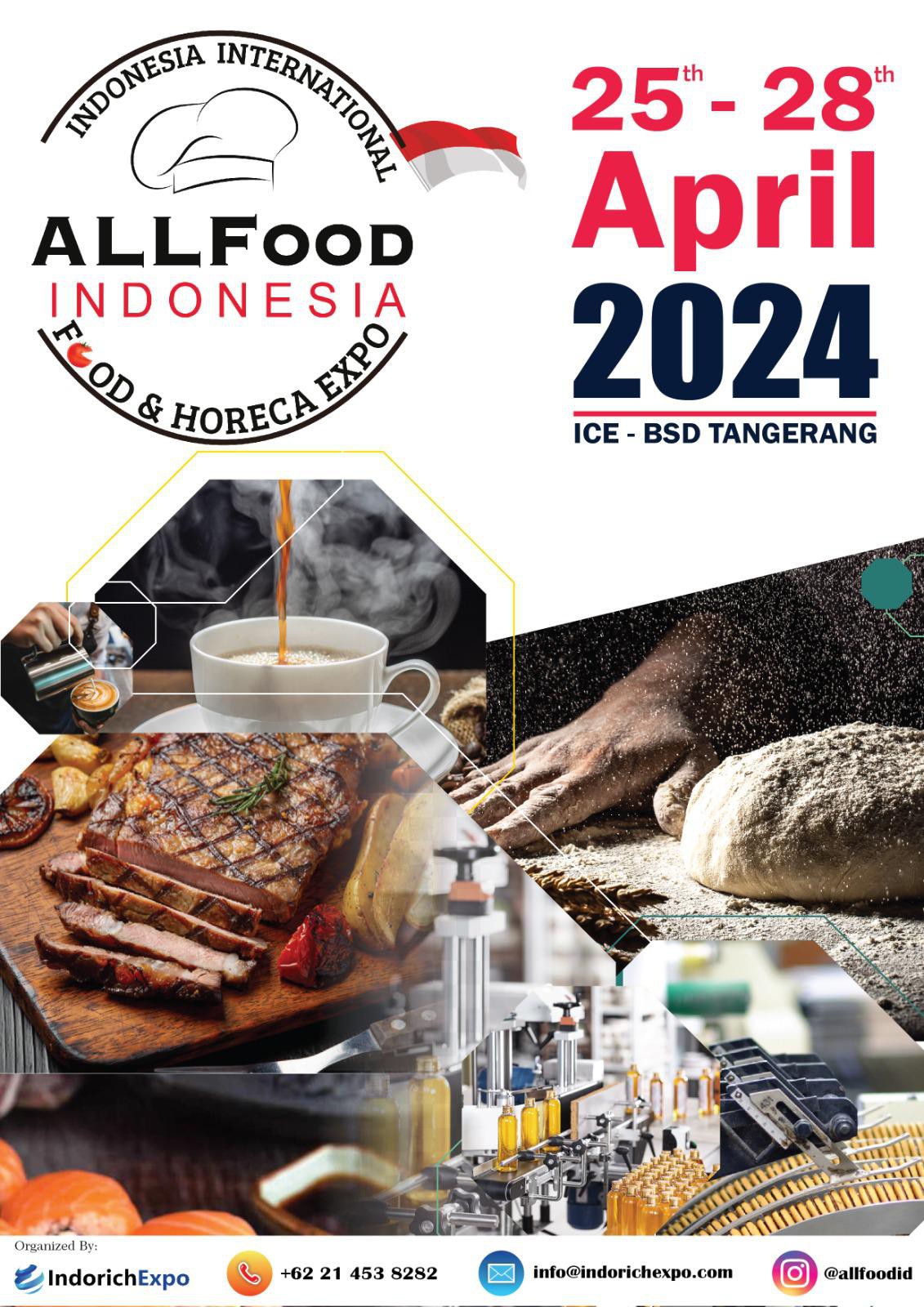 ALLFOOD INDONESIA 2024 Jadwal Event Info Pameran Acara Promo Terbaru ALLFOOD INDONESIA 2024 Jadwal Event Info Pameran Acara Promo Terbaru